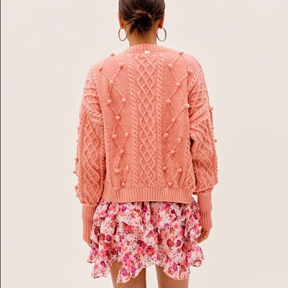 NWT For Love & Lemons Cardigan Small - Picture 3 of 6